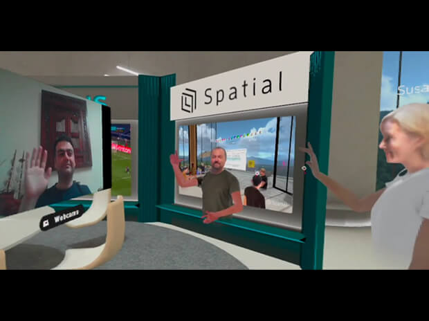 Spatial: Virtual Collaboration with 5G